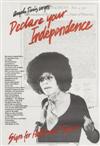 VARIOUS ARTISTS. [ANGELA DAVIS.] Two posters. Sizes vary, each approximately 24x19 inches, 61x48 cm.
